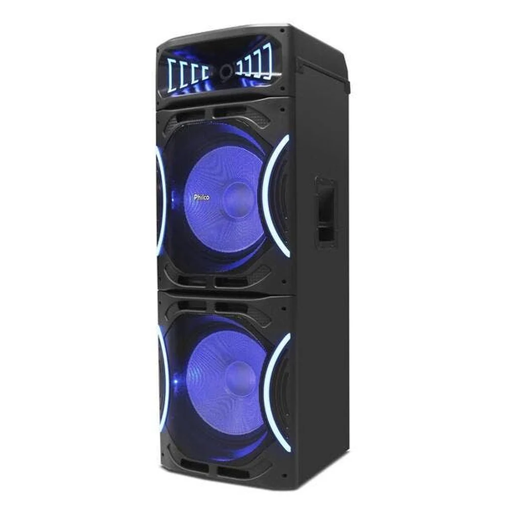 Caixa De Som Amplificada Philco Pcx35000 3500w Philco Connection Preta Bivolt